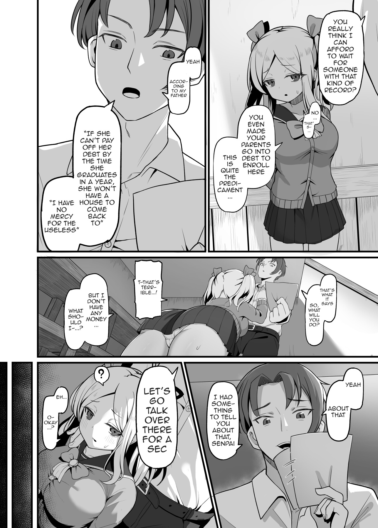 Hentai Manga Comic-My Tiny and Huge Senpai-Read-3